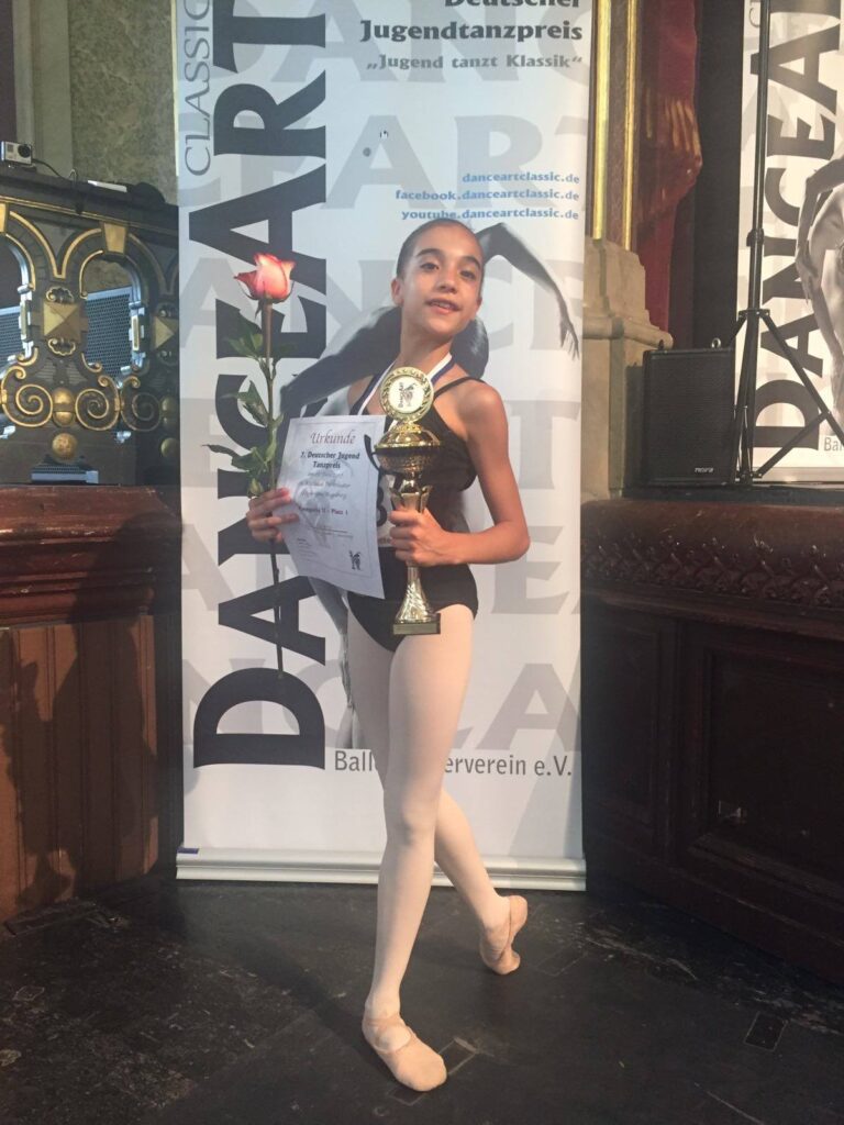 Oro alla competizione  Deutscher Jugendtanzpreis Augsburg